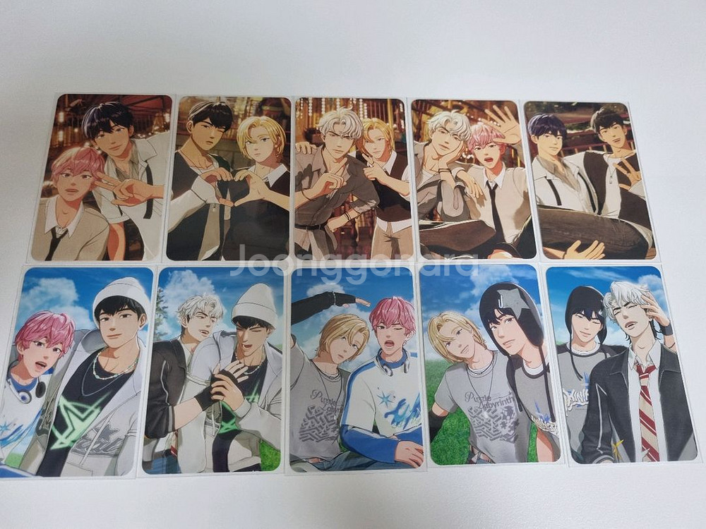 플레이브 카쿠렌보 앨범 멤버반 5종 (유닛포카 드볼세트--2