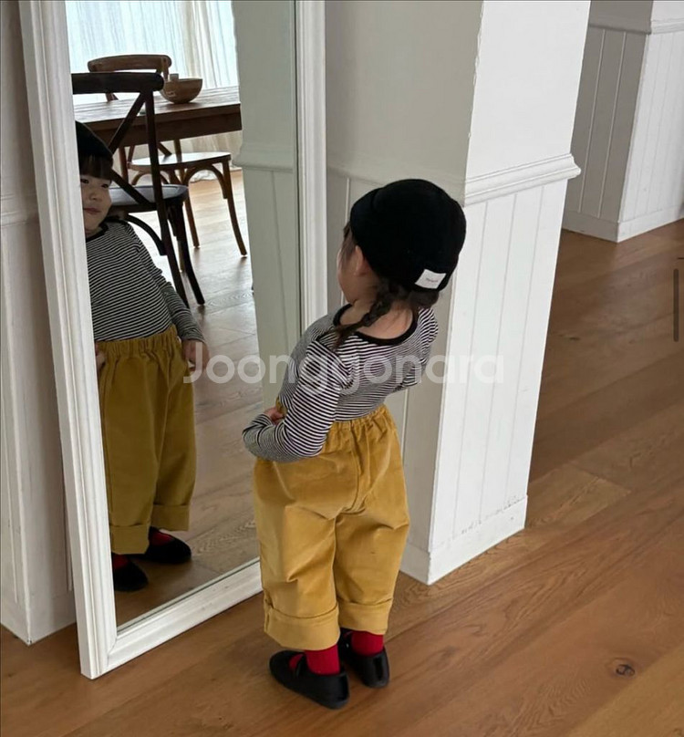 프레앤프레 코듀로이팬츠 머스타드 새상픔 m--2