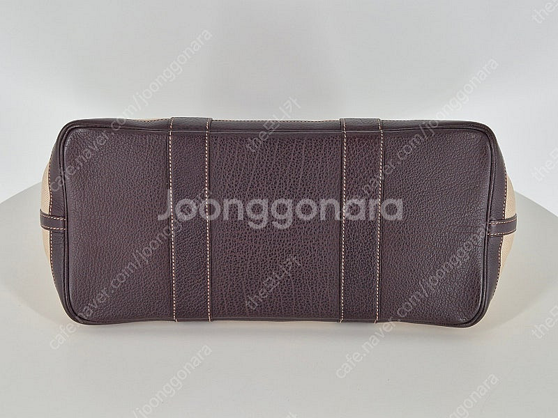 에르메스 가든파티 36 토트백 (베이지+브라운)--4