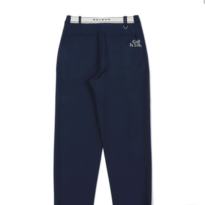 말본 골프 여성 밴드 테이퍼드 팬츠 네이비 64