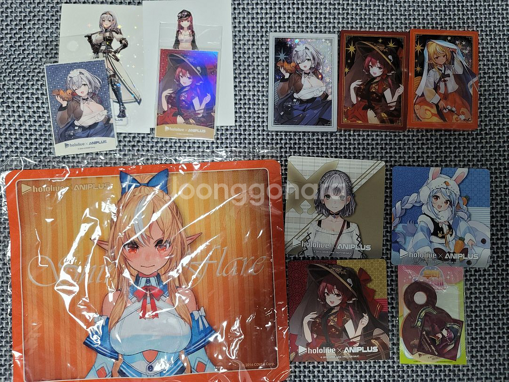 애니플러스 홀로라이브 3기생 콜라보 굿즈--1