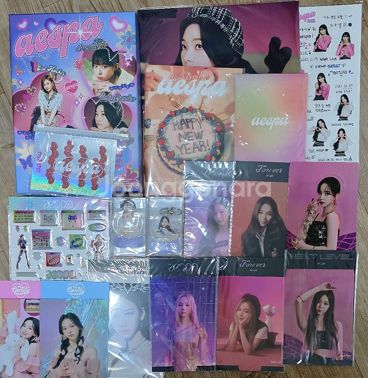 에스파 굿즈 일괄 판매 시즌그리팅 카리나 윈터--0