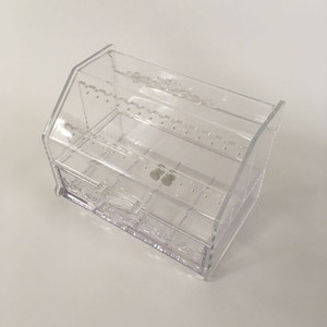 빈티지 자연주의 주얼리 투명 아크릴 보관함 / 악세사리