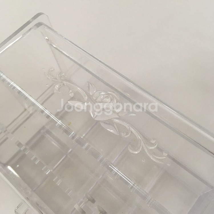 빈티지 자연주의 주얼리 투명 아크릴 보관함 / 악세사리--2