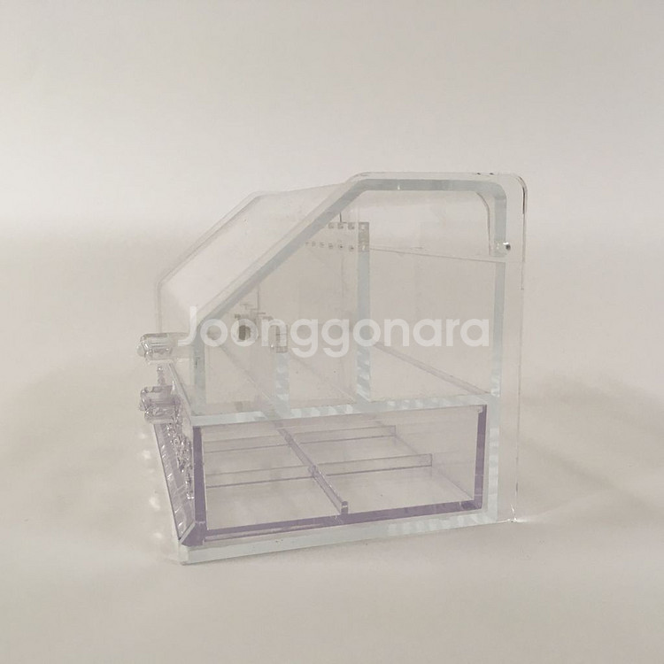 빈티지 자연주의 주얼리 투명 아크릴 보관함 / 악세사리--5