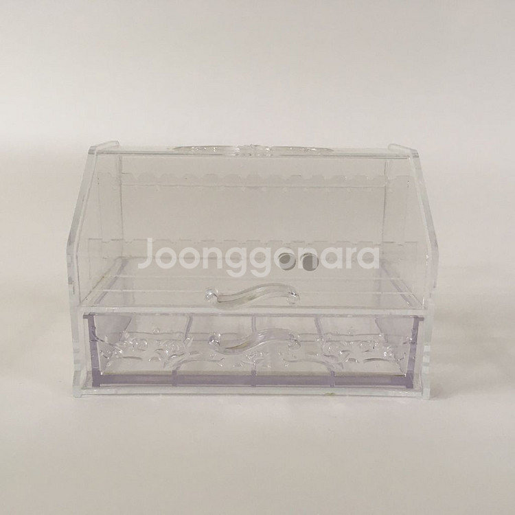 빈티지 자연주의 주얼리 투명 아크릴 보관함 / 악세사리--4