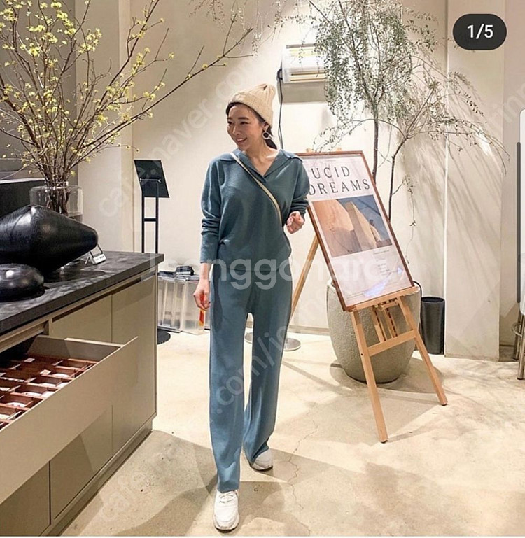 라온컴퍼니 카라루즈니트 팬츠--2