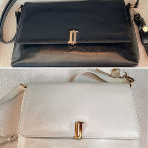 제이에스티나 데일리백 숄더백 크로스백 블랙+화이트