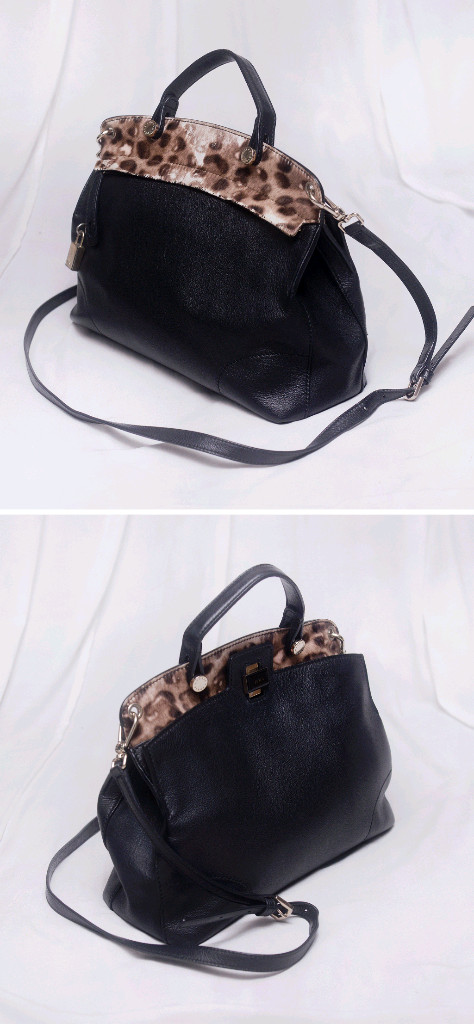 훌라 파이퍼 럭스 송치 레더 원핸들 토트.숄더백 이미지