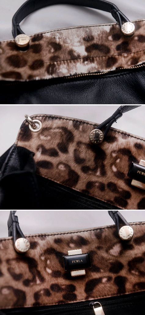 훌라 파이퍼 럭스 송치 레더 원핸들 토트.숄더백 이미지