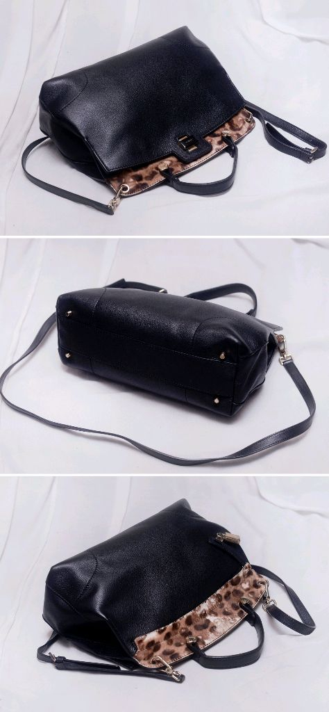 훌라 파이퍼 럭스 송치 레더 원핸들 토트.숄더백 이미지