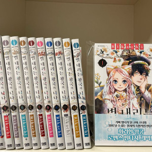 (미개봉초판)별 내리는 왕국의 니나 1~13권(리카치)