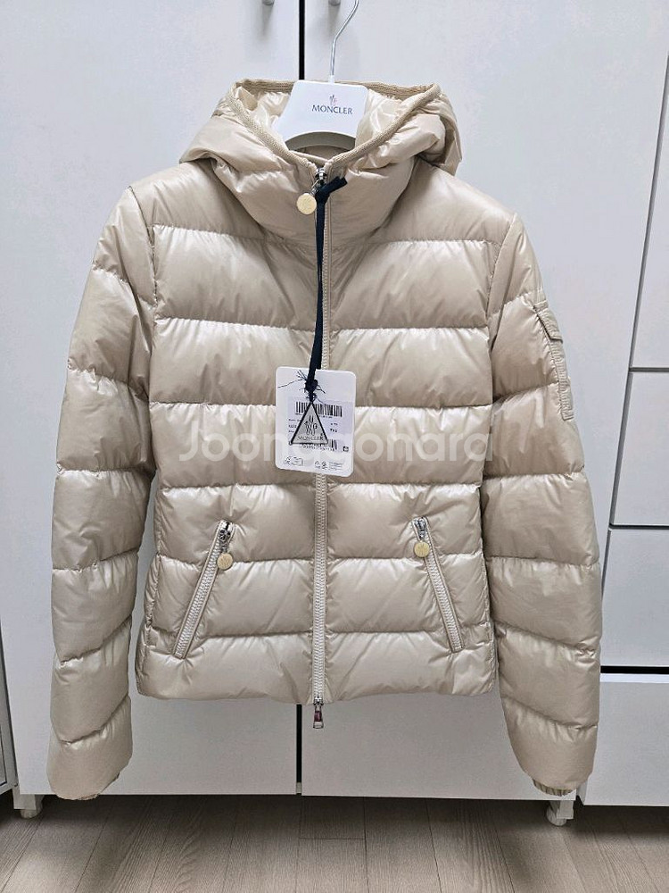 몽클레어 여성 패딩 글레스 GLES 베이지 0사이즈--0