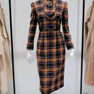 새상품 모조에스핀 스카프넥 원피스 55