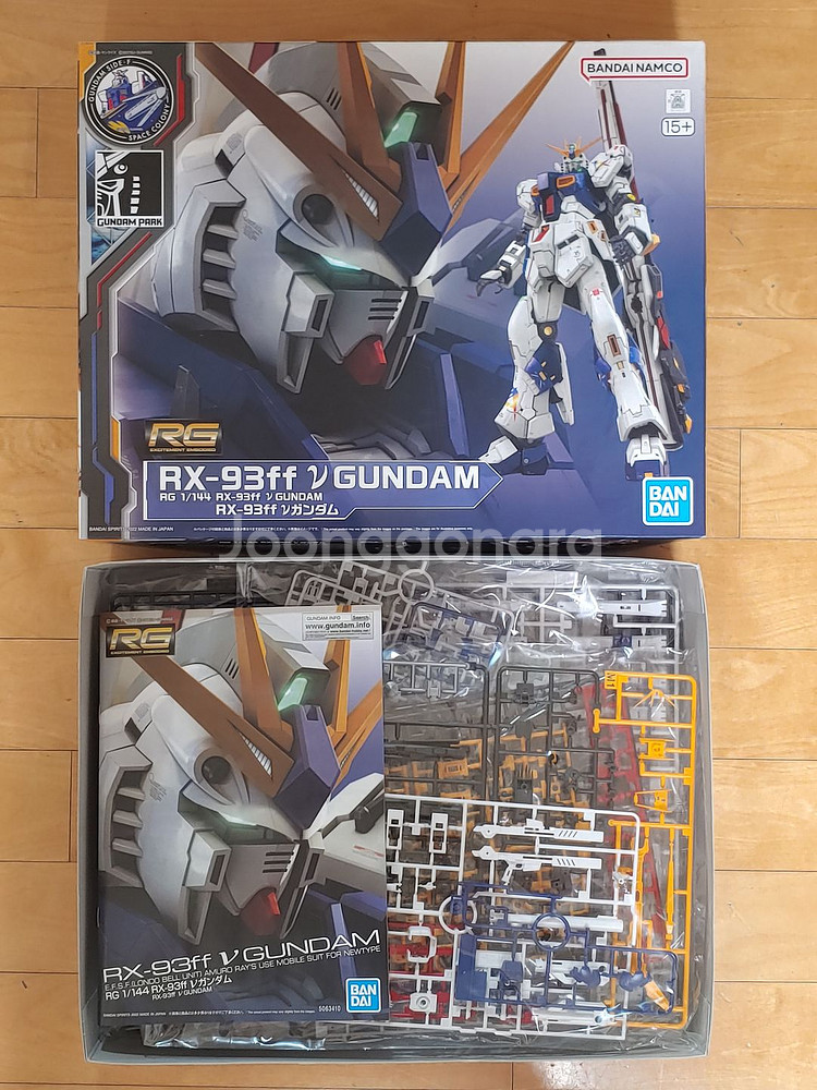 RG 후쿠오카 뉴건담 반다이/건담/건프라/미개봉--0
