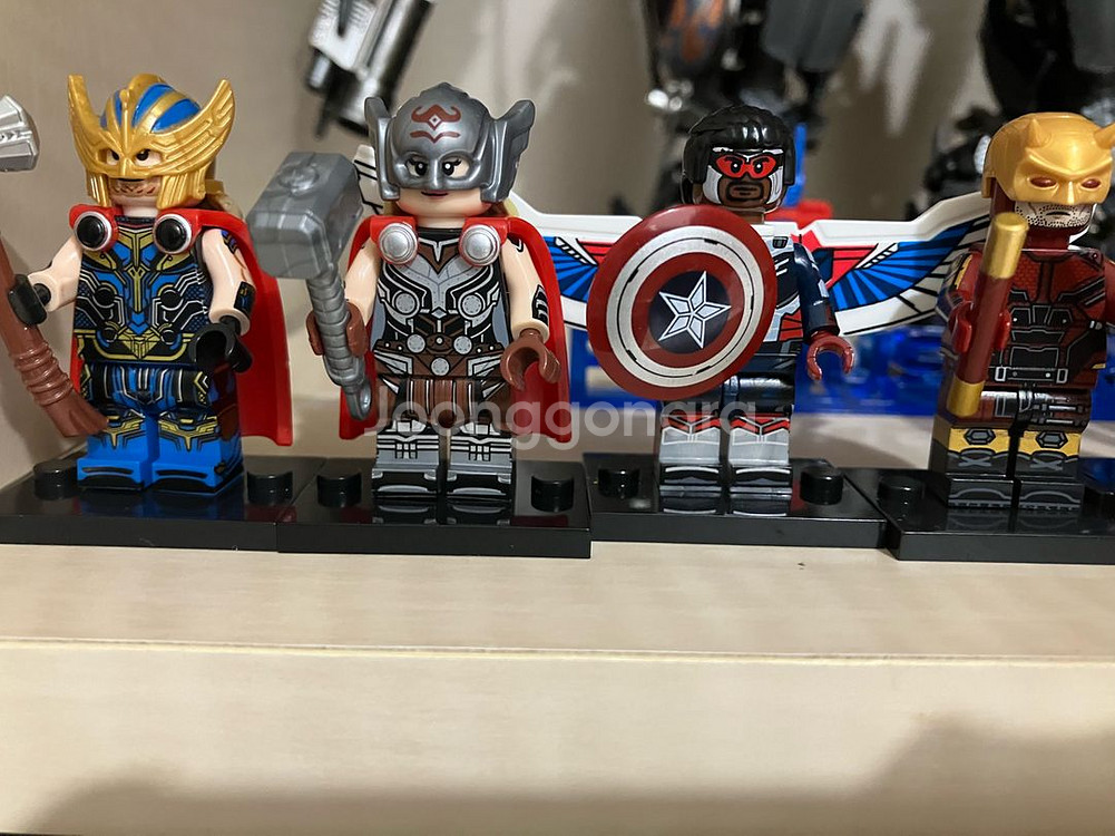 마블 dc 미니레고 피규어 존윅 레고--0