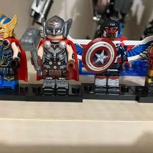 마블 dc 미니레고 피규어 존윅 레고