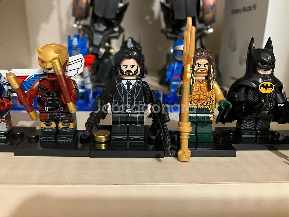 마블 dc 미니레고 피규어 존윅 레고--1