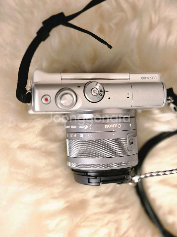 캐논 EOS M100 미러리스 카메라 + 렌즈--2