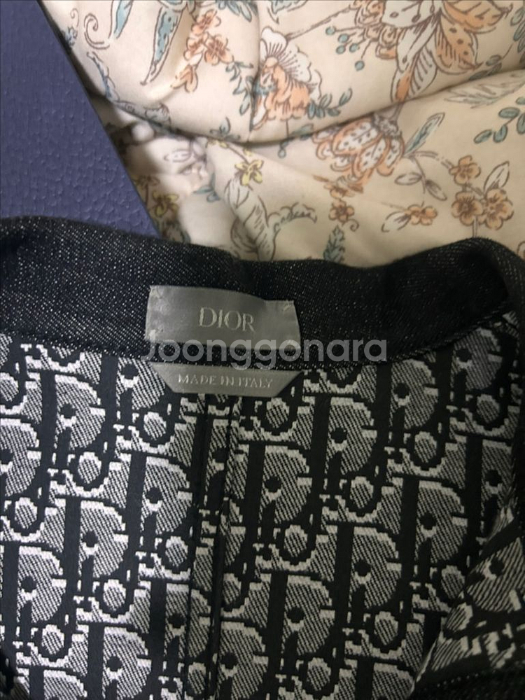 디올 오블리크 데님 자켓 46--1