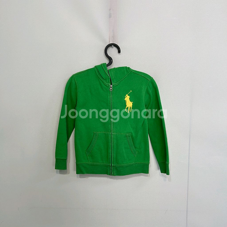 폴로 랄프로렌 키즈 후드 집업 7세--0
