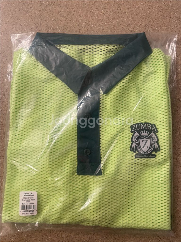 줌바 메쉬 폴로 줌바 신상 티셔츠--1