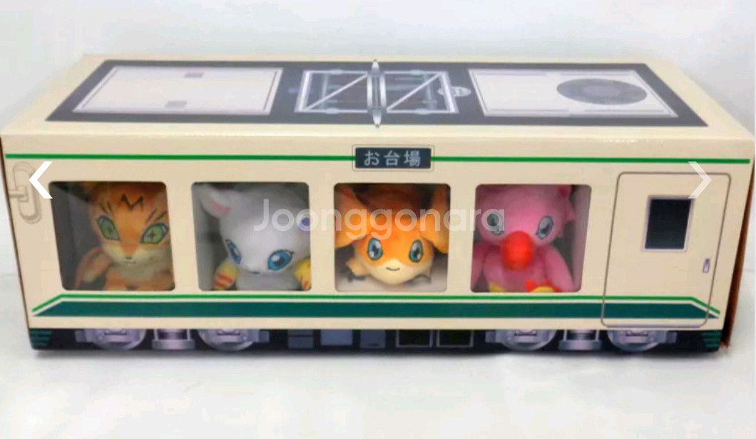 디지몬 어드벤처 공식 2000개 한정 디지몬 버스 인형--0