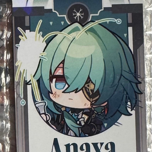 호요랜드 2025 붕괴스타레일 아낙사 포토카드