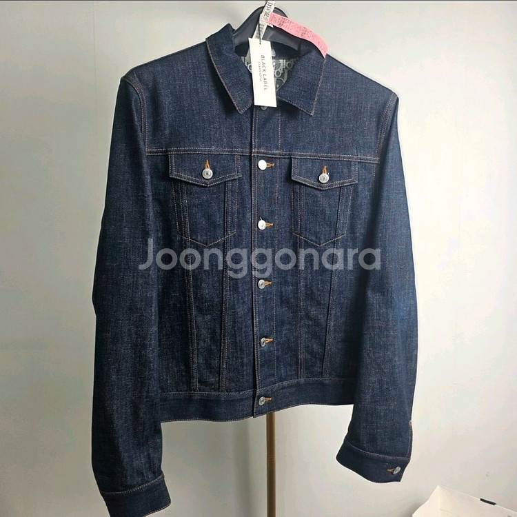 [56] 디올 오블리크 데님 청 자켓--0