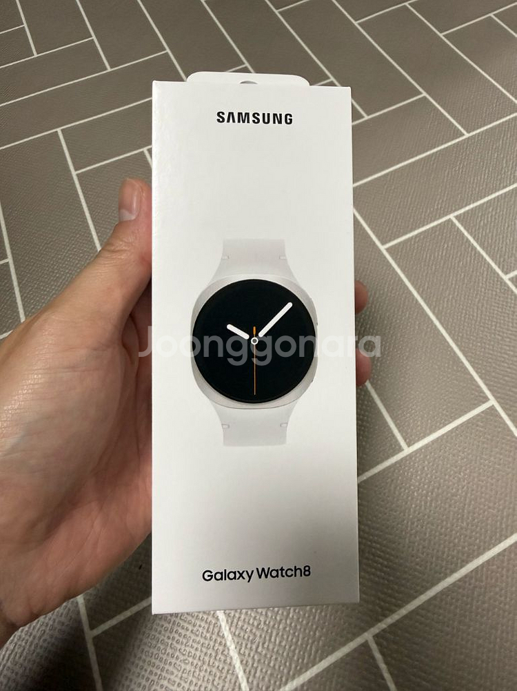 갤럭시 워치8 40mm 실버 미개봉--0