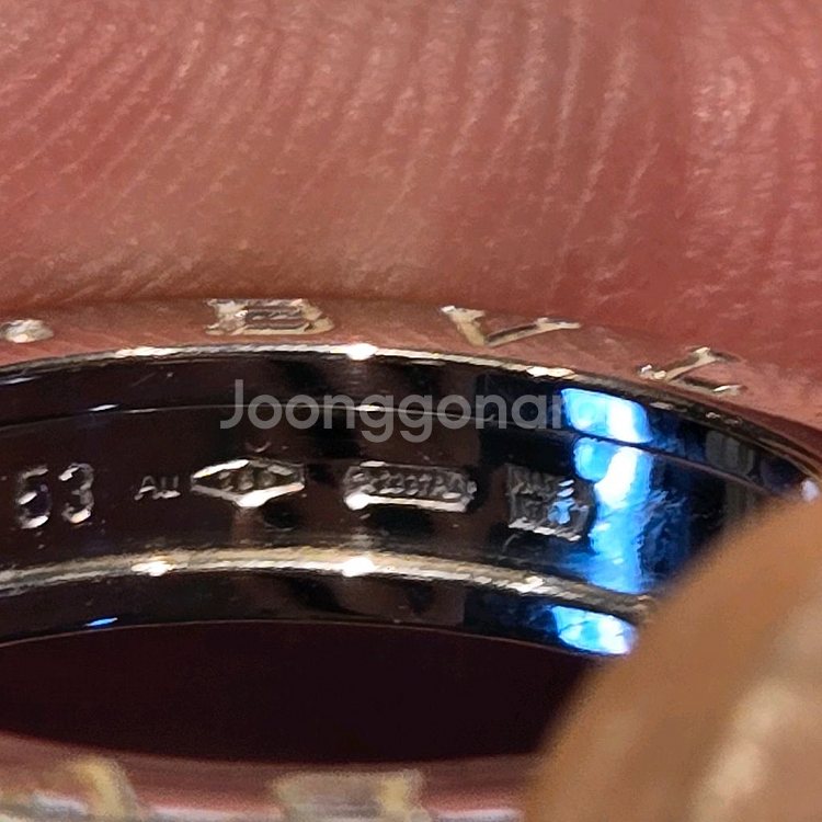 불가리 비제로원 화이트 링--4