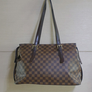 루이비통 첼시 금장 빅숄더백