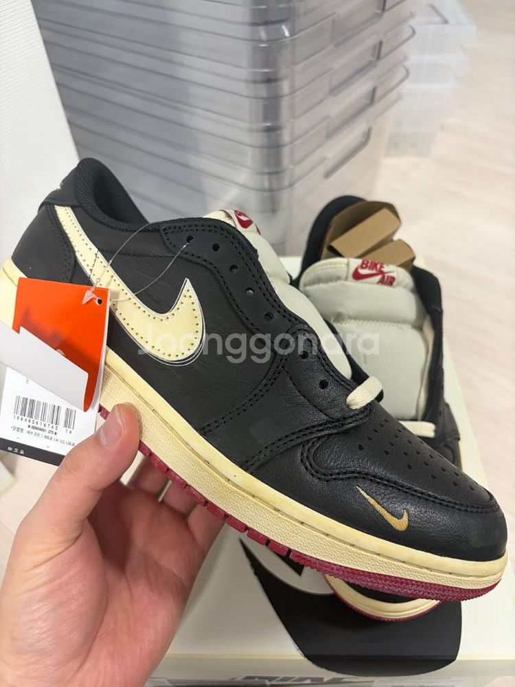 [275]조던 1 x 나이젤 실베스터 로우 OG 최저가--0