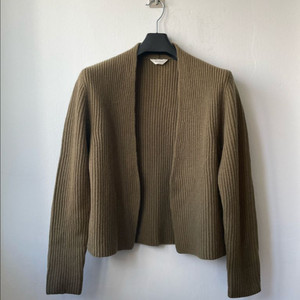 프리미엄 메리노울 가디건 자켓 카키그린 새상품