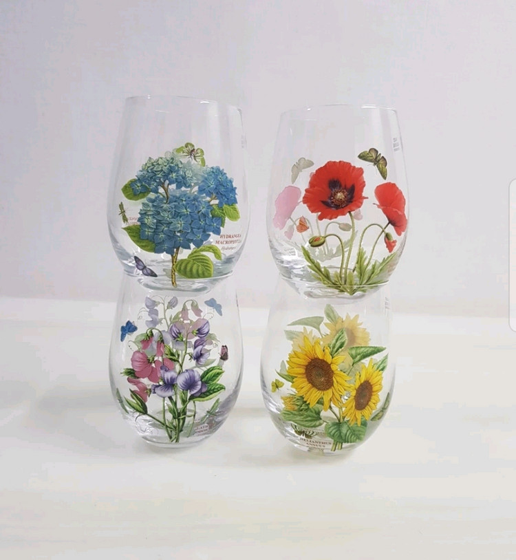 새상품.포트메리온 스템리스 와인잔 4p--1