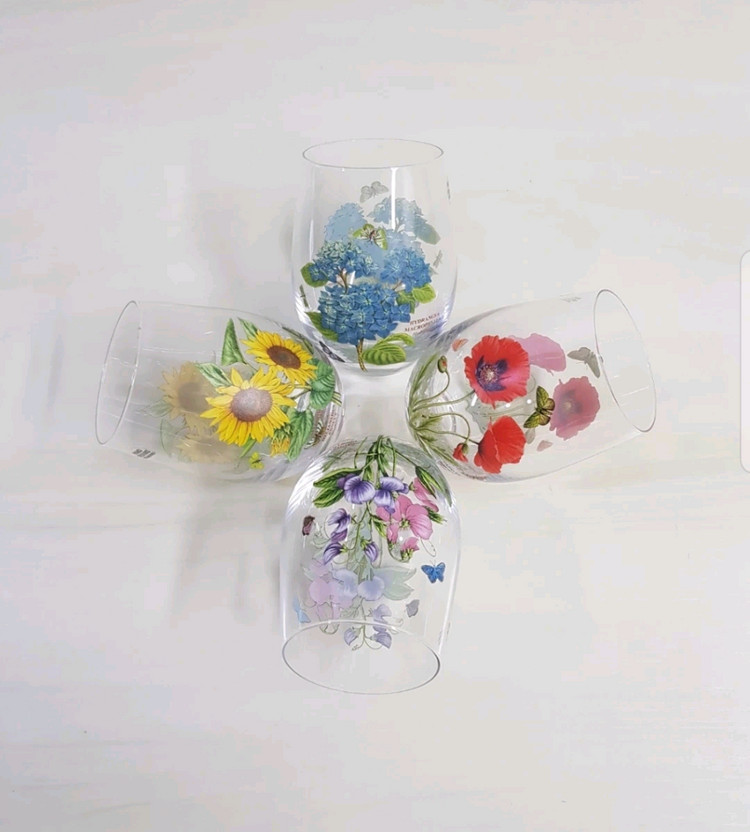 새상품.포트메리온 스템리스 와인잔 4p--2