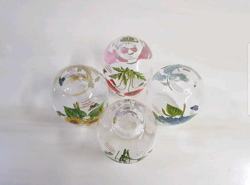 새상품.포트메리온 스템리스 와인잔 4p--3