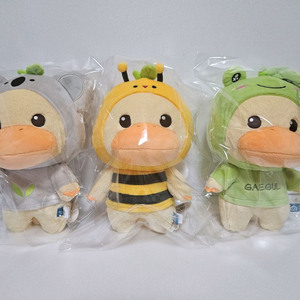 오구리 코스튬 인형 코알라, 꿀벌, 개구리 이미지