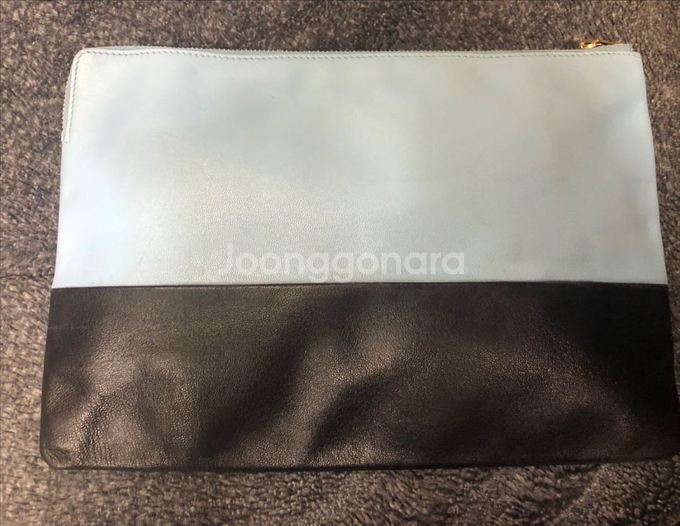 정품 셀린느 투톤 클러치--1