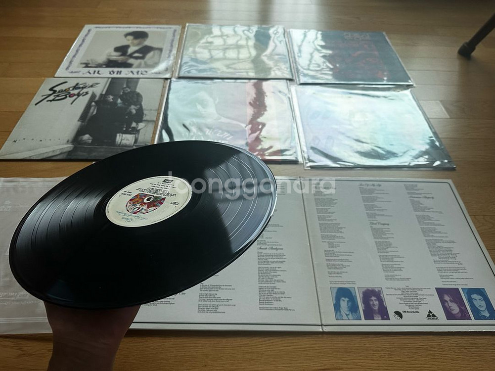 LP 음반 모음 (유재하, 킹 크림슨, 퀸, 신해철등)--2