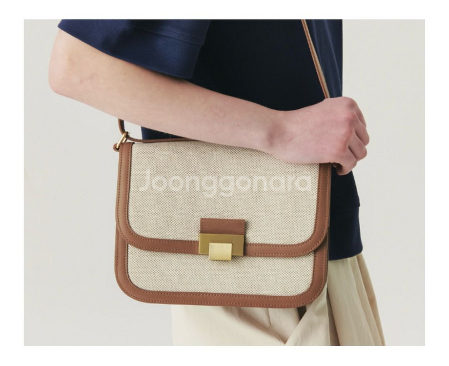 유메르 마롱 캔버스 백 크로스 숄더 UMER--0