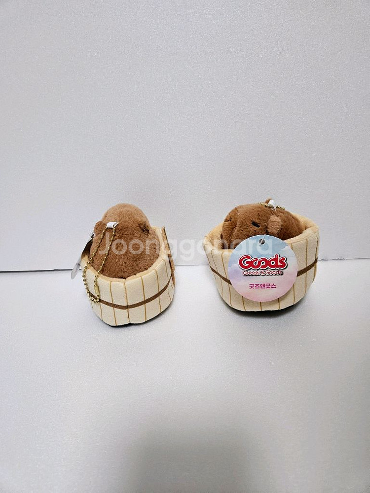 온천 카피바라 키링 인형 9cm--2