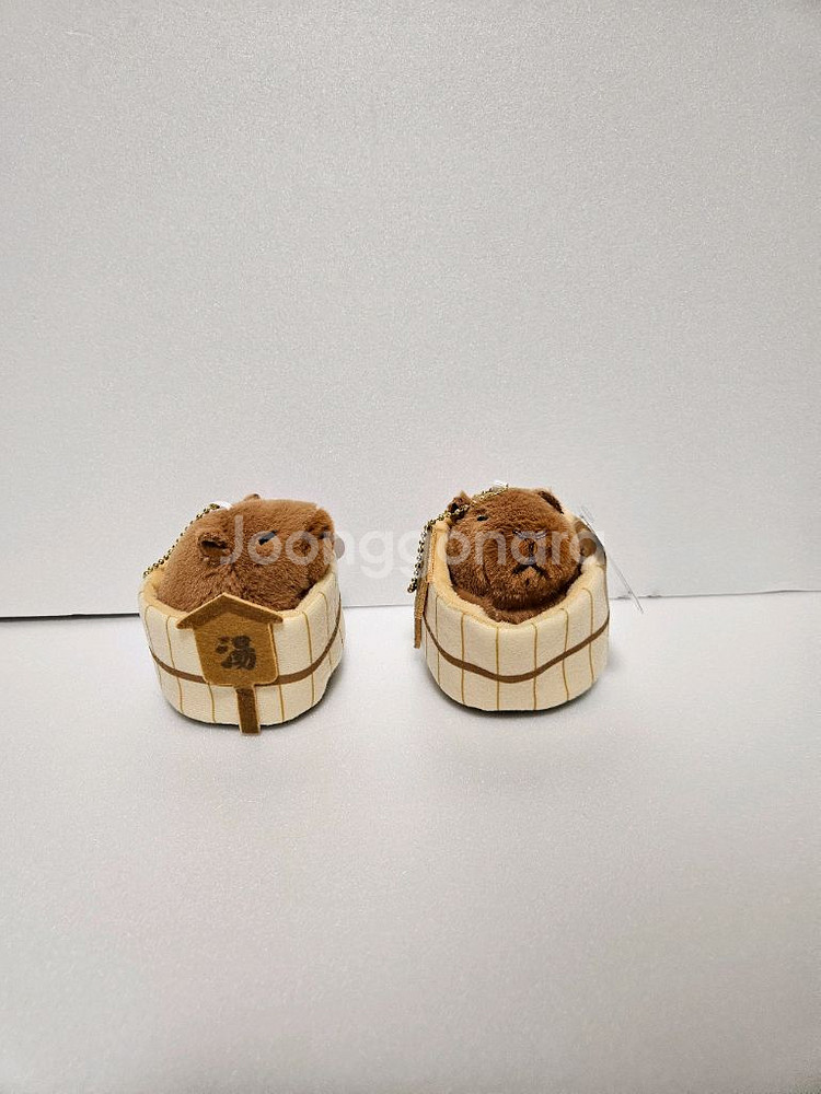 온천 카피바라 키링 인형 9cm--1