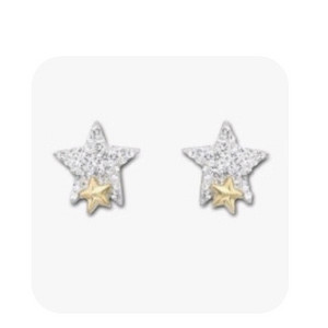 스와로브스키 별모앙 귀걸이