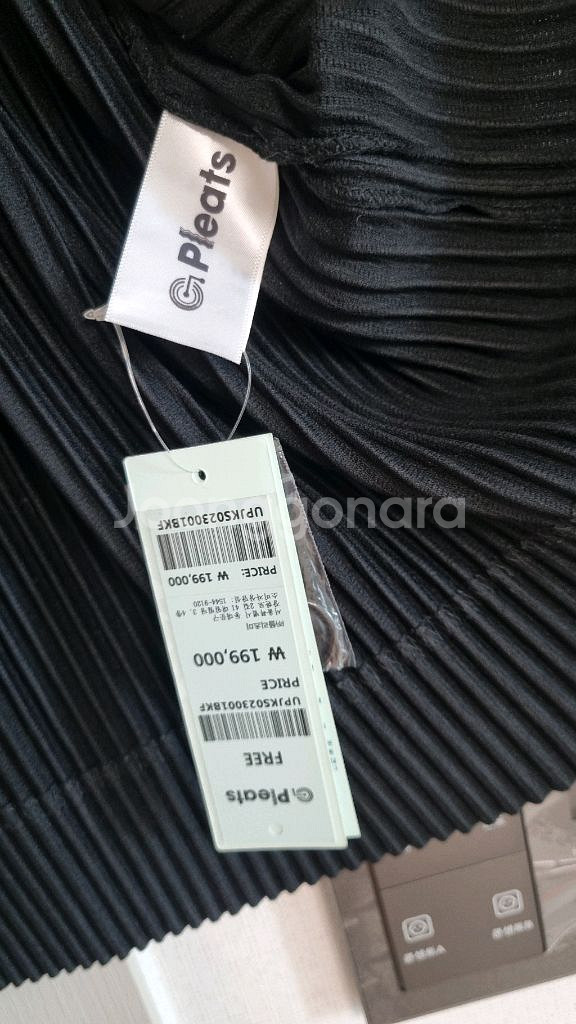 플리츠미 옴므 투버튼 싱글자켓 블랙 새상품--5