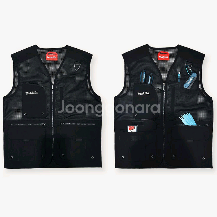 마끼다 다용도 조끼 베스트 새상품 (볼디스트 디자인)--4