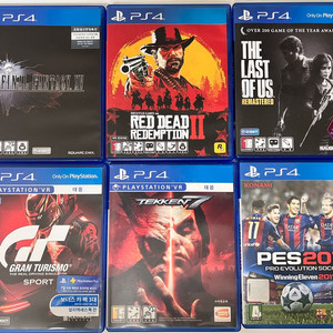 ps4(ps5)게임(레데리2,철권,파판15)