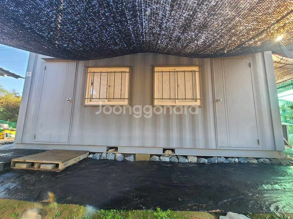 컨테이너(에어콘,실외기 포함)--0