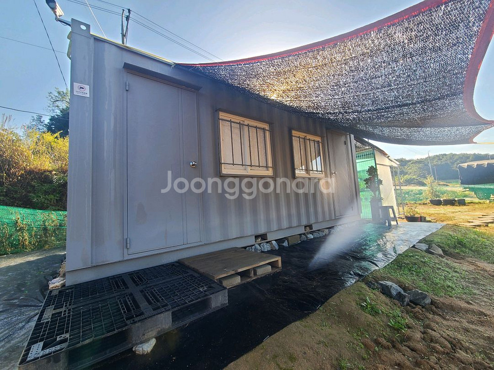 컨테이너(에어콘,실외기 포함)--1