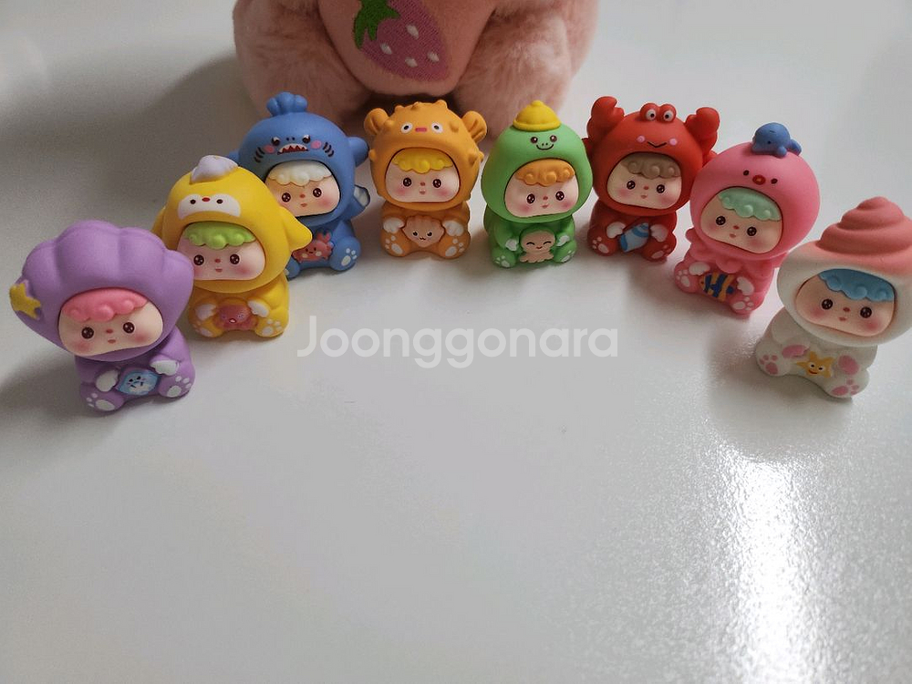 캐릭터 피규어 8개세트--0